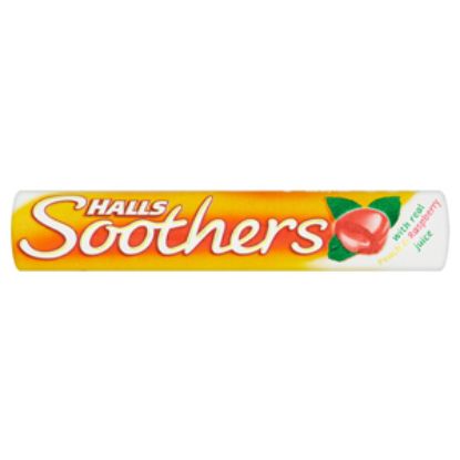 Picture of Halls Soothers Peach/Raspberry x20